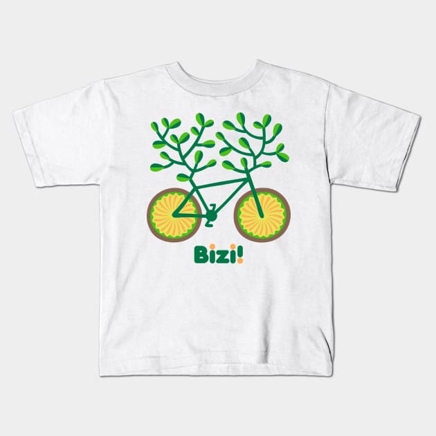 Bizi! Kids T-Shirt by byTxemaSanz